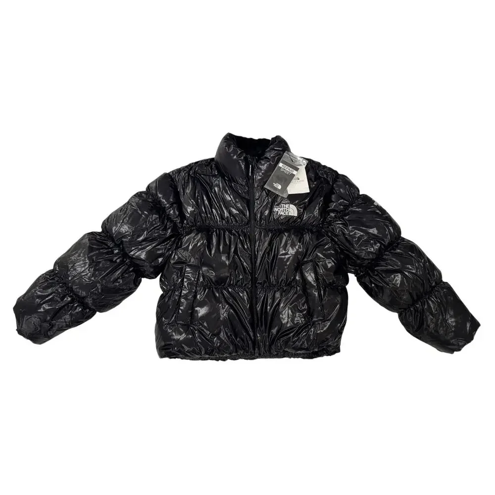 NWT North Face Ella Black Puffer Women’s Large Korean Exclusive Streetwear - Picture 4 of 16